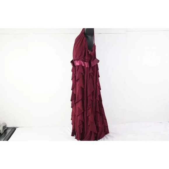 Dressbarn woman collection burgundy dress size 18W - Picture 7 of 9